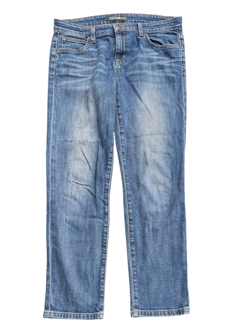 Joe's Jeans Medium Blue Melodie Mid Rise Taper Leg Ankle Jeans (27x27)